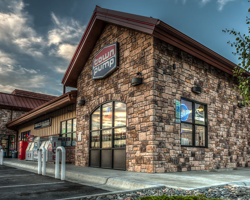 Town Pump Gas Station Construction Montana