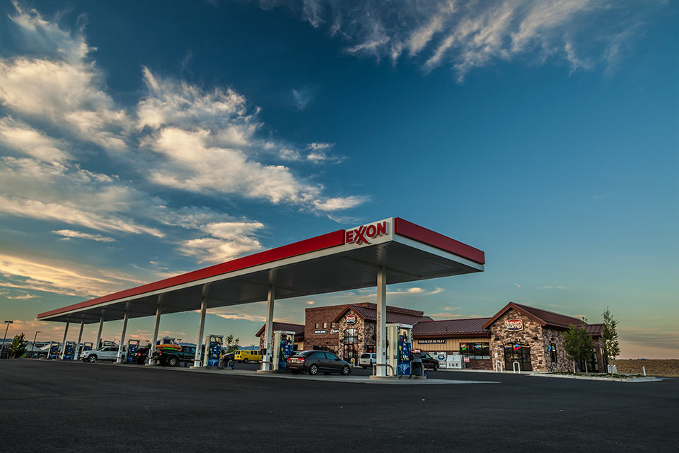 Town Pump Gas Station Construction Montana