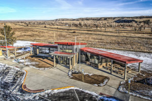 Greycliff Rest Area Construction Montana