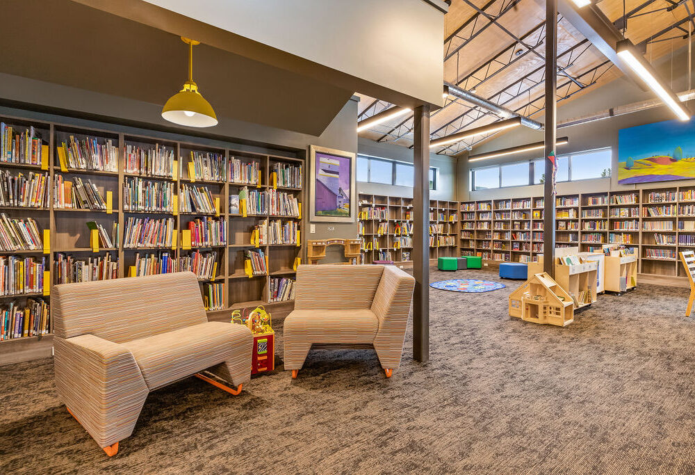 White Sulfur Springs Library Construction by Diamond Construction White Sulphur Springs, MT