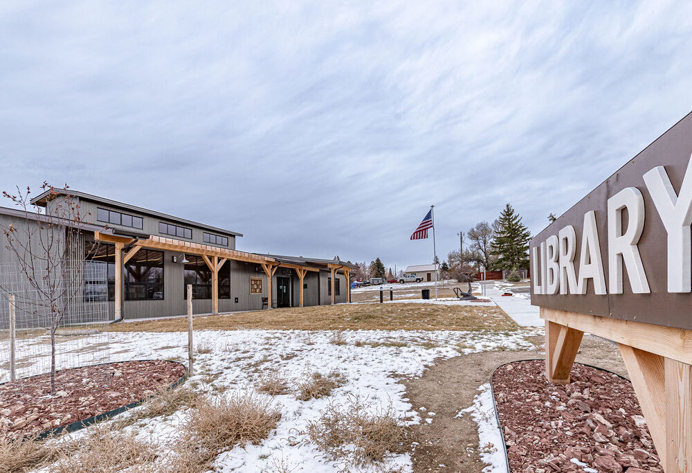 White Sulfur Springs Library Construction by Diamond Construction White Sulphur Springs, MT