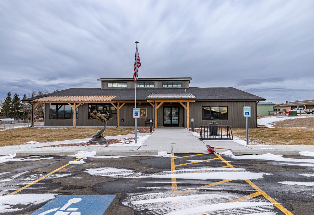 White Sulfur Springs Library Construction by Diamond Construction White Sulphur Springs, MT