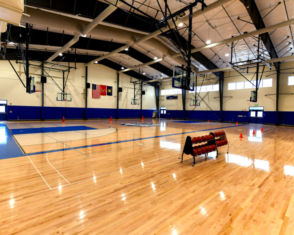 High School Gym Construction